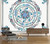 Boho Hippie Moon Phase Mandala Cloth Tapestry (XXL-230cmX180cm)