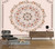 Boho Hippie Moon Phase Mandala Cloth Tapestry (XXL-230cmX180cm)