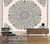 Boho Hippie Moon Phase Mandala Cloth Tapestry (XXL-230cmX180cm)