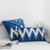 Navy Blue Moroccan Style Abstract Home Decoration