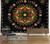 Boho Hippie Moon Phase Mandala Cloth Tapestry (XS-100cmX70cm)