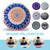 Bohemian Mandala Pattern Elephant Meditation 43/80CM