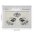 Rhinestone Festival Temporary Tattoo  Body Eyes Glitter Sticker