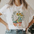 Retro Short Sleeve Summer 90s Cute Graphic T-Shirt - size M-1731477330
