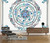 Boho Hippie Moon Phase Mandala Cloth Tapestry (S-150cmX100cm)