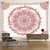 Boho Hippie Moon Phase Mandala Cloth Tapestry (S-150cmX100cm)