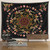 Boho Hippie Moon Phase Mandala Cloth Tapestry (S-150cmX100cm)
