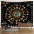 Boho Hippie Moon Phase Mandala Cloth Tapestry (S-150cmX100cm)