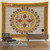 Boho Hippie Moon Phase Mandala Cloth Tapestry (S-150cmX100cm)