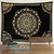 Boho Hippie Moon Phase Mandala Cloth Tapestry (S-150cmX100cm)
