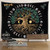 Boho Hippie Moon Phase Mandala Cloth Tapestry (S-150cmX100cm)