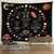 Boho Hippie Moon Phase Mandala Cloth Tapestry (S-150cmX100cm)