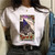Women 90s Autumn Thanksgiving Cartoon Lovely Pumpkin Tshirt - Size Small