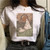 Women 90s Autumn Thanksgiving Cartoon Lovely Pumpkin Tshirt - Size Small