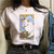 Women 90s Autumn Thanksgiving Cartoon Lovely Pumpkin Tshirt - Size Small