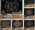 Boho Hippie Moon Phase Mandala Cloth Tapestry (L-200cmX150cm)