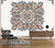 Boho Hippie Moon Phase Mandala Cloth Tapestry (L-200cmX150cm)