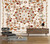 Boho Hippie Moon Phase Mandala Cloth Tapestry (L-200cmX150cm)