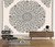 Boho Hippie Moon Phase Mandala Cloth Tapestry (L-200cmX150cm)