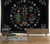 Boho Hippie Moon Phase Mandala Cloth Tapestry (L-200cmX150cm)