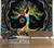Tree of Life Psychedelic Aesthetic Tapestry