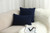 Blue Soft Faux Suede Home Decorative Pillow Cover 45x45cm/30x50cm