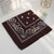 Hip Hop Black Square Handkerchief For Women