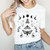 Summer Witch Magic Trend Cartoon Graphic T-Shirt - size Small