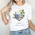 Summer Witch Magic Trend Cartoon Graphic T-Shirt - size XL