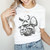 Summer Witch Magic Trend Cartoon Graphic T-Shirt - XXXL