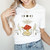 Summer Witch Magic Trend Cartoon Graphic T-Shirt - XXXL