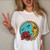 Love Heart New Style Trend Graphic T-shirt - Size Medium