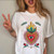 Love Heart New Style Trend Graphic T-shirt -  size  XXL