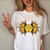 Love Heart New Style Trend Graphic T-shirt - size  XXXL
