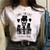 Summer Punk Harajuku Printed Art Aesthetic T-shirt - size XL