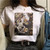 Summer Punk Harajuku Printed Art Aesthetic T-shirt - size XL