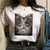 Summer Punk Harajuku Printed Art Aesthetic T-shirt - size XL