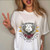 Strawberry Tarot 90s Cartoon Graphic T-shirt - size Large
