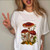 Strawberry Tarot 90s Cartoon Graphic T-shirt - size Large