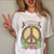Strawberry Tarot 90s Cartoon Graphic T-shirt - size Large