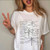 Strawberry Tarot 90s Cartoon Graphic T-shirt - size Large