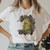 Summer  Art Sun Moon 90s Style Cartoon Graphic T-Shirt - size XXXL