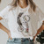 Summer  Art Sun Moon 90s Style Cartoon Graphic T-Shirt - size XXXL