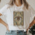 Summer  Art Sun Moon 90s Style Cartoon Graphic T-Shirt - size XXXL