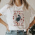 Summer  Art Sun Moon 90s Style Cartoon Graphic T-Shirt - size XXXL
