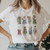 Summer  Art Sun Moon 90s Style Cartoon Graphic T-Shirt - size XXXL