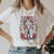 Summer  Art Sun Moon 90s Style Cartoon Graphic T-Shirt - size XXXL