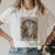 Summer  Art Sun Moon 90s Style Cartoon Graphic T-Shirt - size XXXL