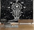 White Black Aesthetic Room Decor Mandala Tapestry - Size S-150cmX100cm