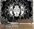 White Black Aesthetic Room Décor Mandala Tapestry